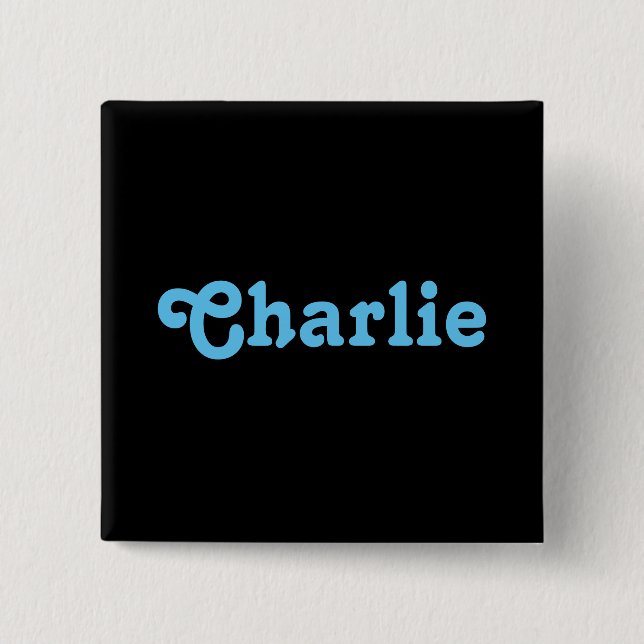 Button Charlie Knapp (Framsida)