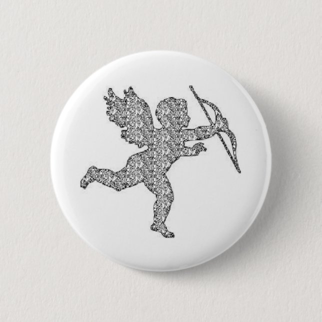 Button Cupid Silver Knapp (Framsida)