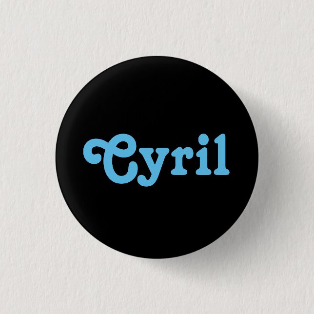Button Cyril Knapp (Framsida)