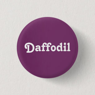 Button Daffodil Knapp