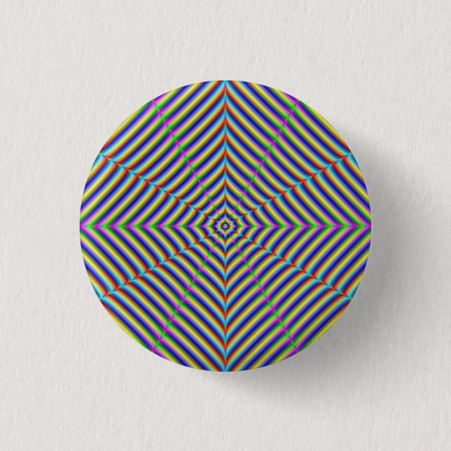 Button Dizzy Geometry Knapp (Framsida)