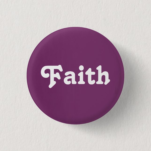 Button Faith Knapp (Framsida)