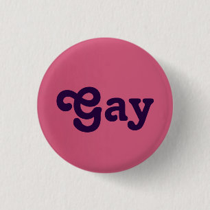 Button Gay Knapp
