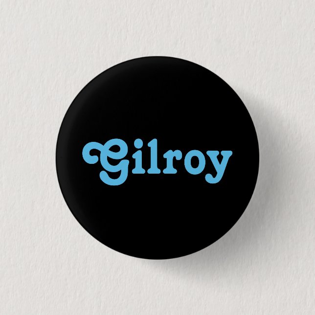 Button Gilroy Knapp (Framsida)