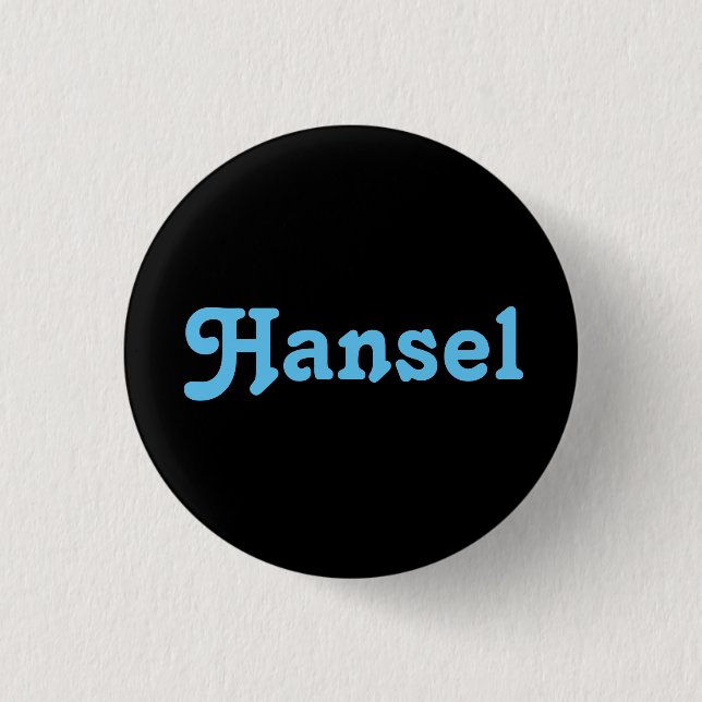 Button Hansel Knapp (Framsida)