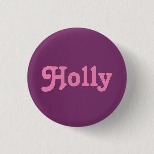 Button Holly Knapp