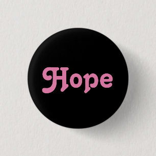 Button Hope Knapp