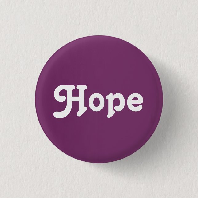 Button Hope Knapp (Framsida)