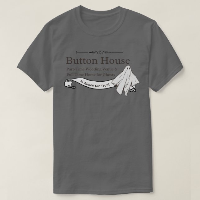 Button House T Shirt (Design framsida)