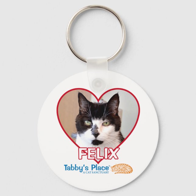 Button Keychain - Felix Nyckelring (Framsida)