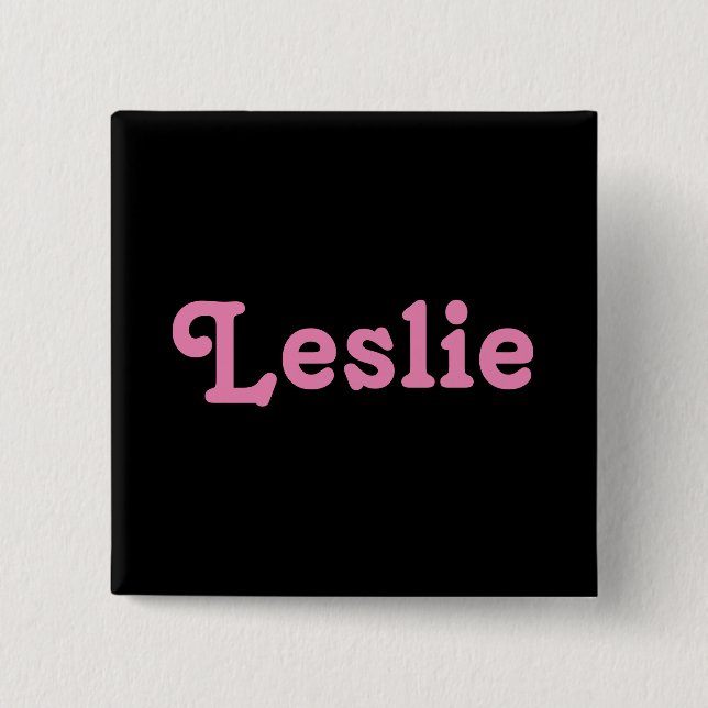 Button Leslie Knapp (Framsida)
