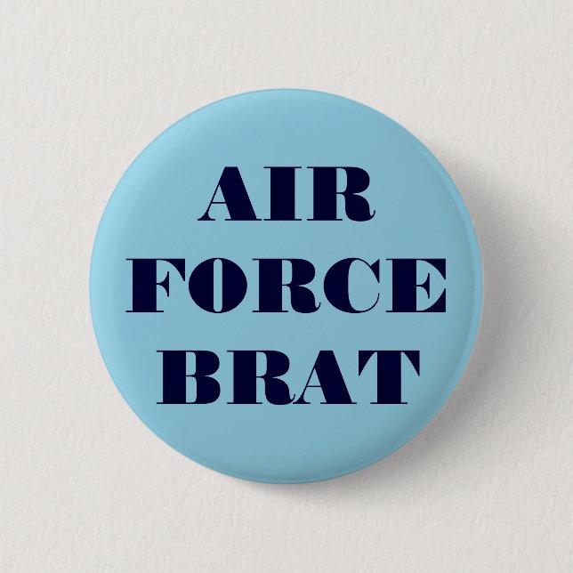 Button Luft Force Brat Knapp (Framsida)