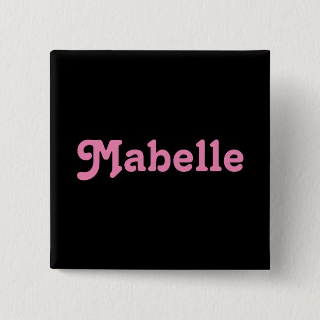 Button Mabelle Knapp (Framsida)