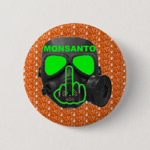 Button Monsanto Gas Mask Flip Knapp