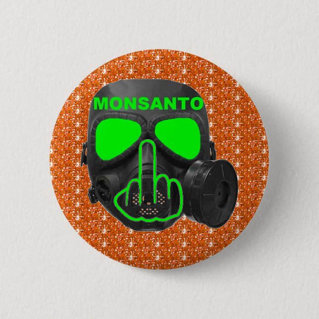 Button Monsanto Gas Mask Flip Knapp (Framsida)