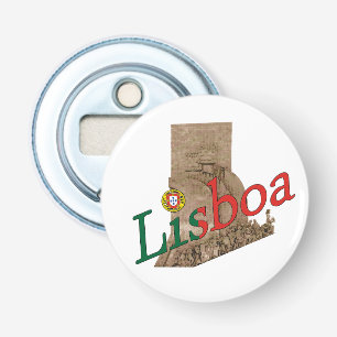 Button-öppnare i Lissabon Flasköppnare