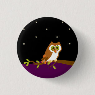 Button_owl väderkorn knapp