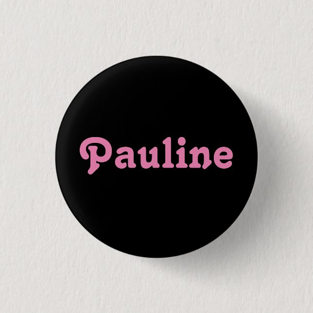 Button Pauline Knapp (Framsida)