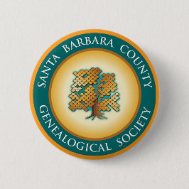 Button/Pin (Santa Barbara Genealogical Society) Knapp