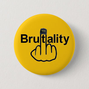 Button Police Brutality Flip Knapp