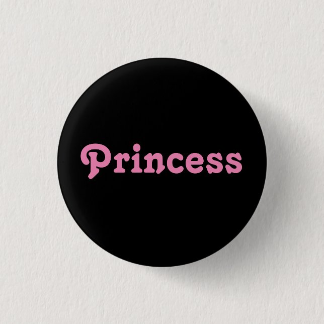 Button Princess Knapp (Framsida)