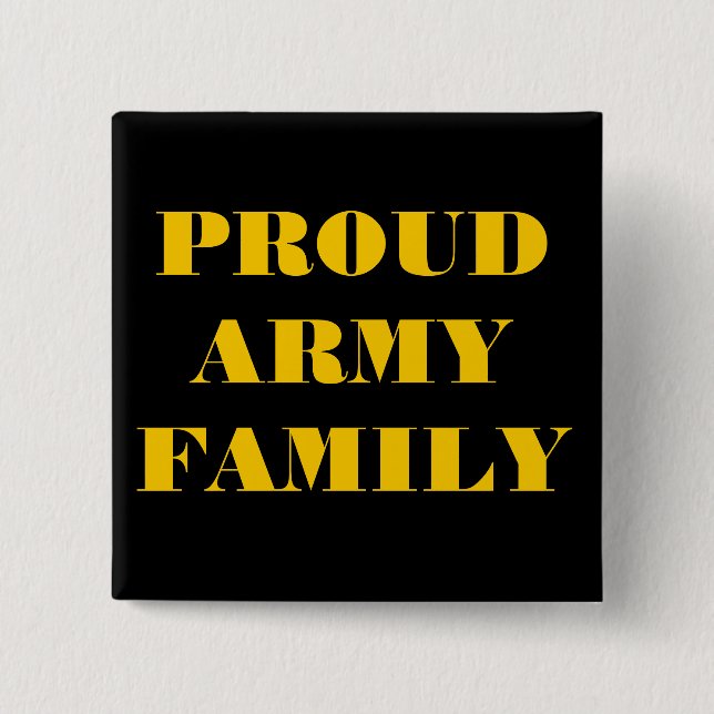 Button Proud Army-familjen Knapp (Framsida)