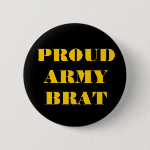 Button Proud Army Knapp