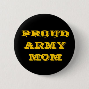 Button Proud Army Mamma Knapp