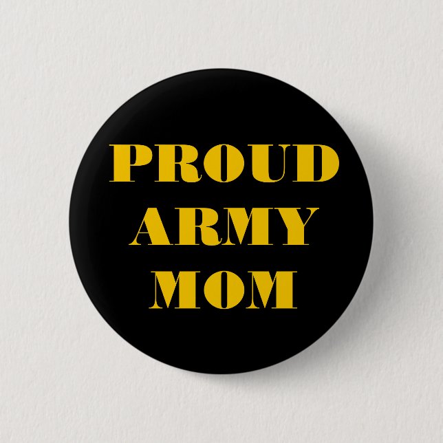 Button Proud Army Mamma Knapp (Framsida)