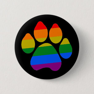 Button Rainbow Tass Knapp