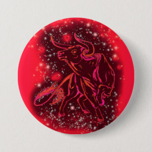 Button Red Bull Runon Starry Night Knapp
