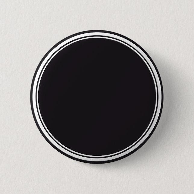 BUTTON ROUND Black & white + din text Knapp (Framsida)