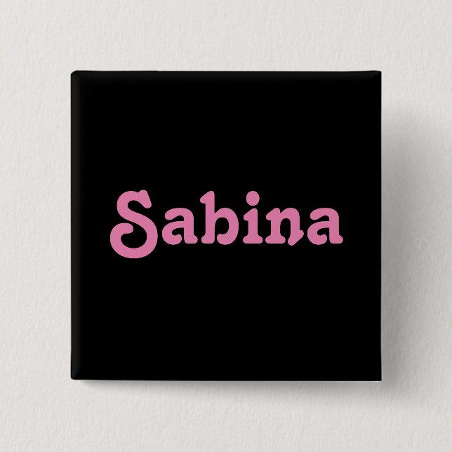 Button Sabina Knapp (Framsida)