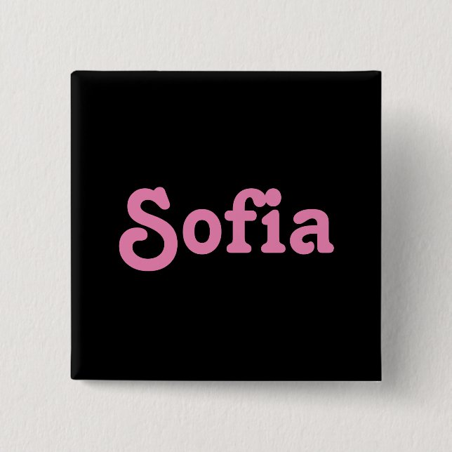Button Sofia Knapp (Framsida)
