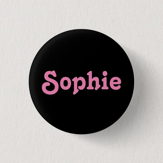 Button Sophie Knapp (Framsida)