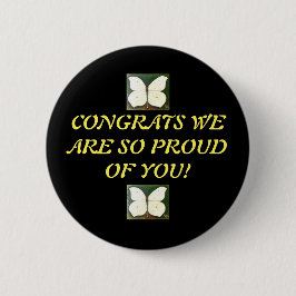 Button Studenten Gratulerar Zalnok Knapp