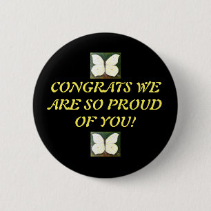 Button Studenten Gratulerar Zalnok Knapp