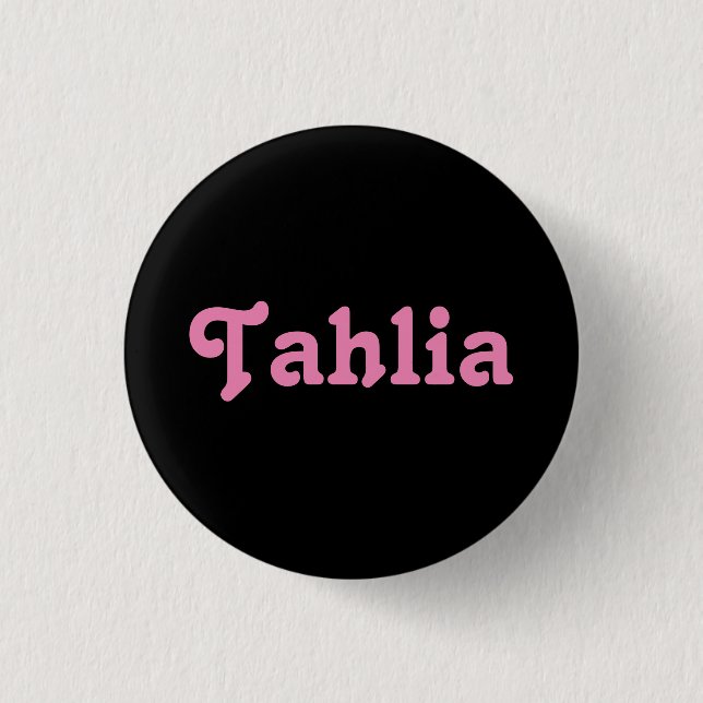 Button Tahlia Knapp (Framsida)