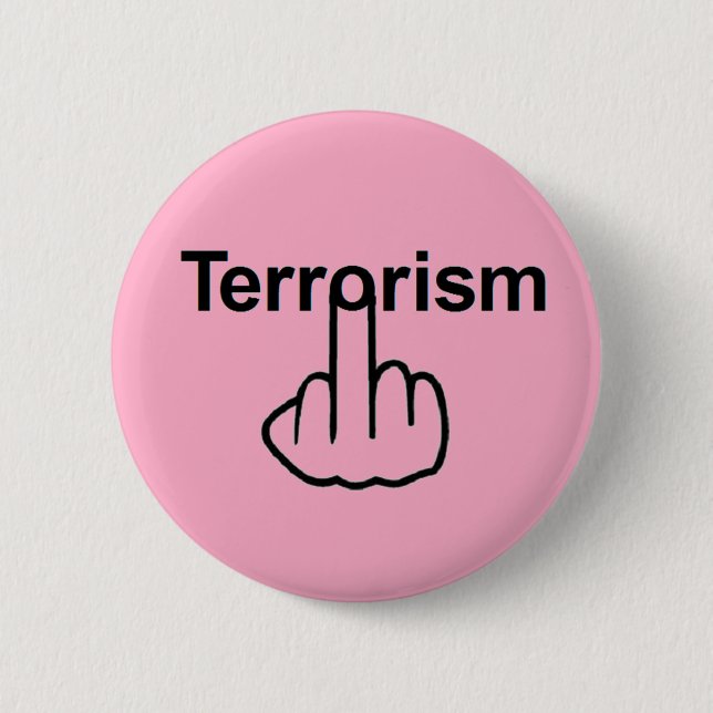 Button Terrorism Flip Knapp (Framsida)