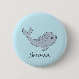 Button Tuskless Narwhal Namn Knapp