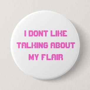 Button Up and Skip the Flair Knapp