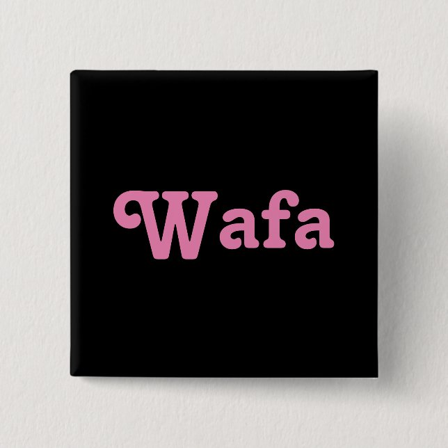 Button Wafa Knapp (Framsida)
