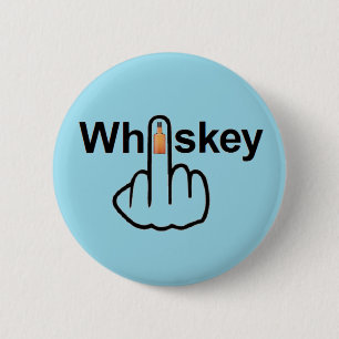 Button Whiskey Flip Knapp