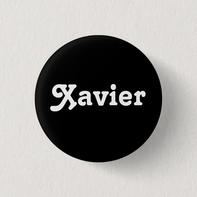 Button Xavier Knapp (Framsida)
