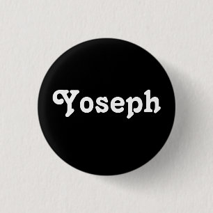 Button YoJoseph Knapp