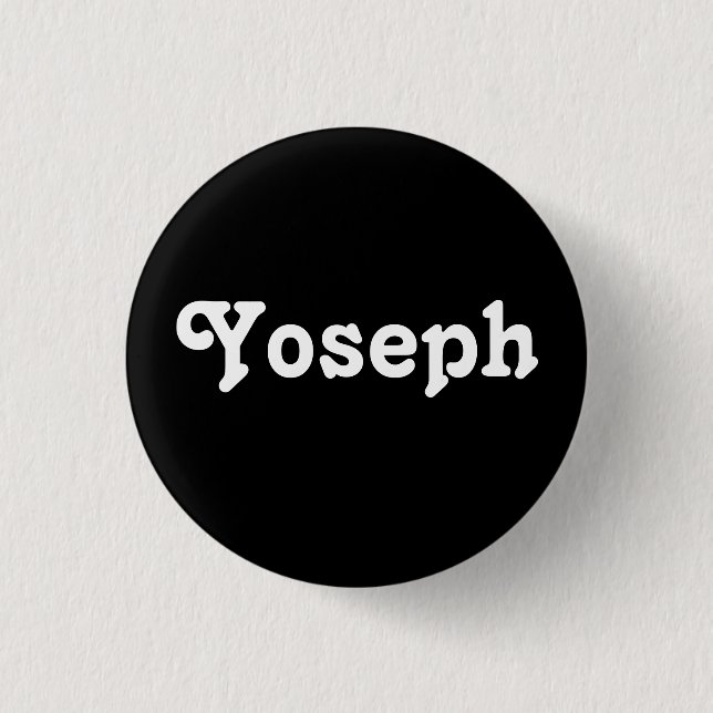 Button YoJoseph Knapp (Framsida)