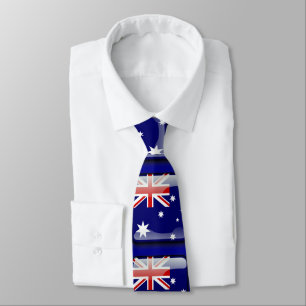 Buttonized flagga av Australien Slips