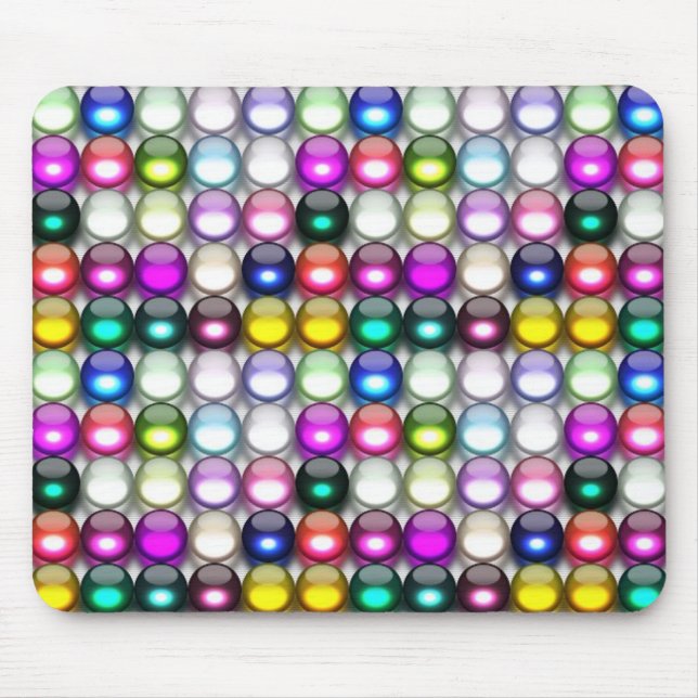 Buttons Galore 1 Mousepad Musmatta (Framsidan)