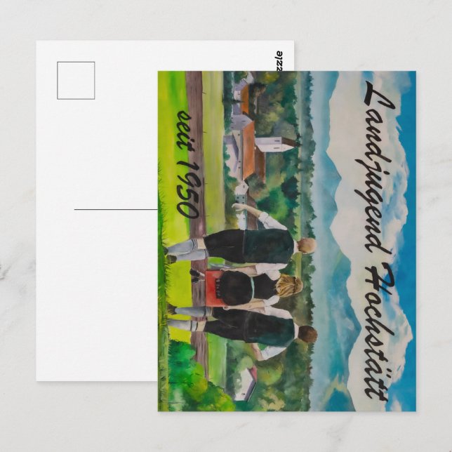 Buttons Vykort (Fram/baksida)