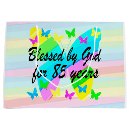 BUTTRYCKLIGEN BLESSED AV GOD 85 BIRTHDAY GIFT BAG